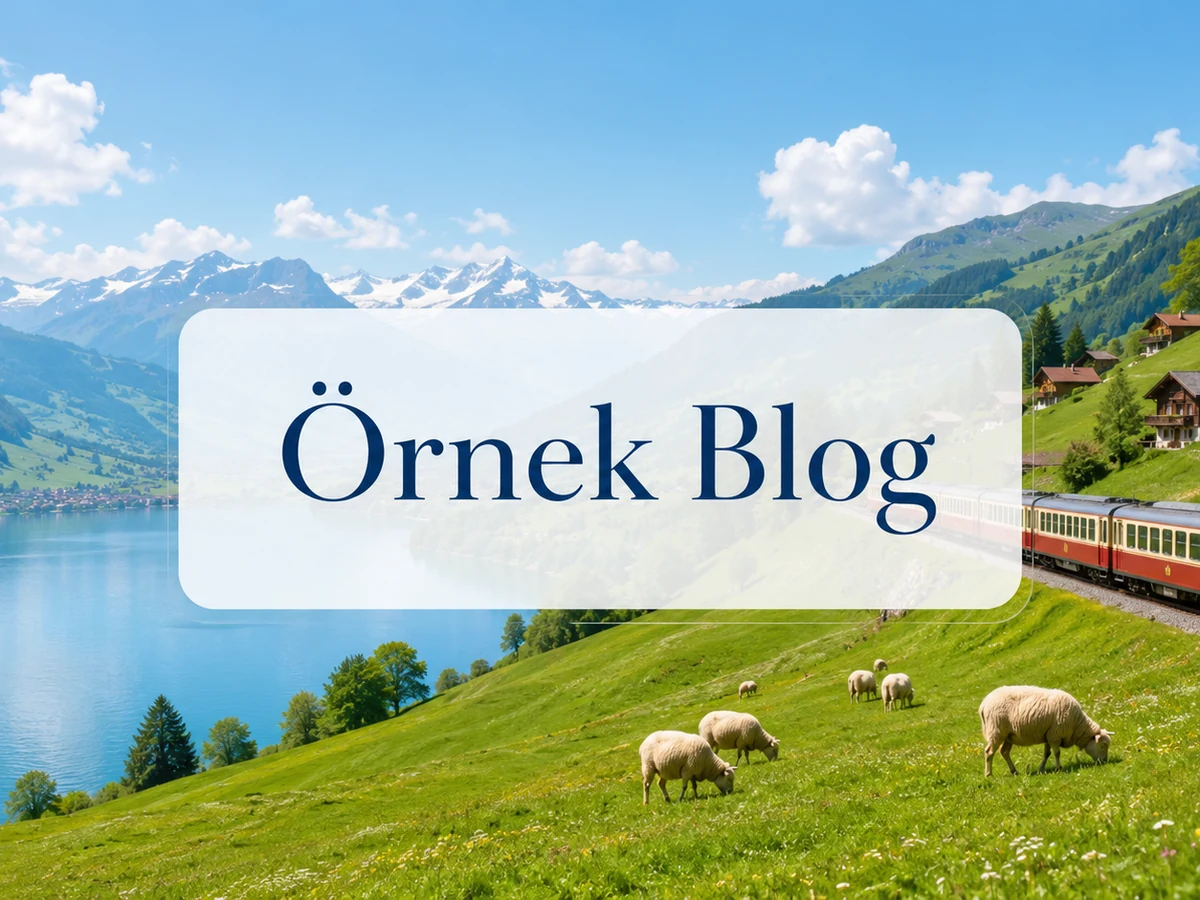 Örnek Blog 1